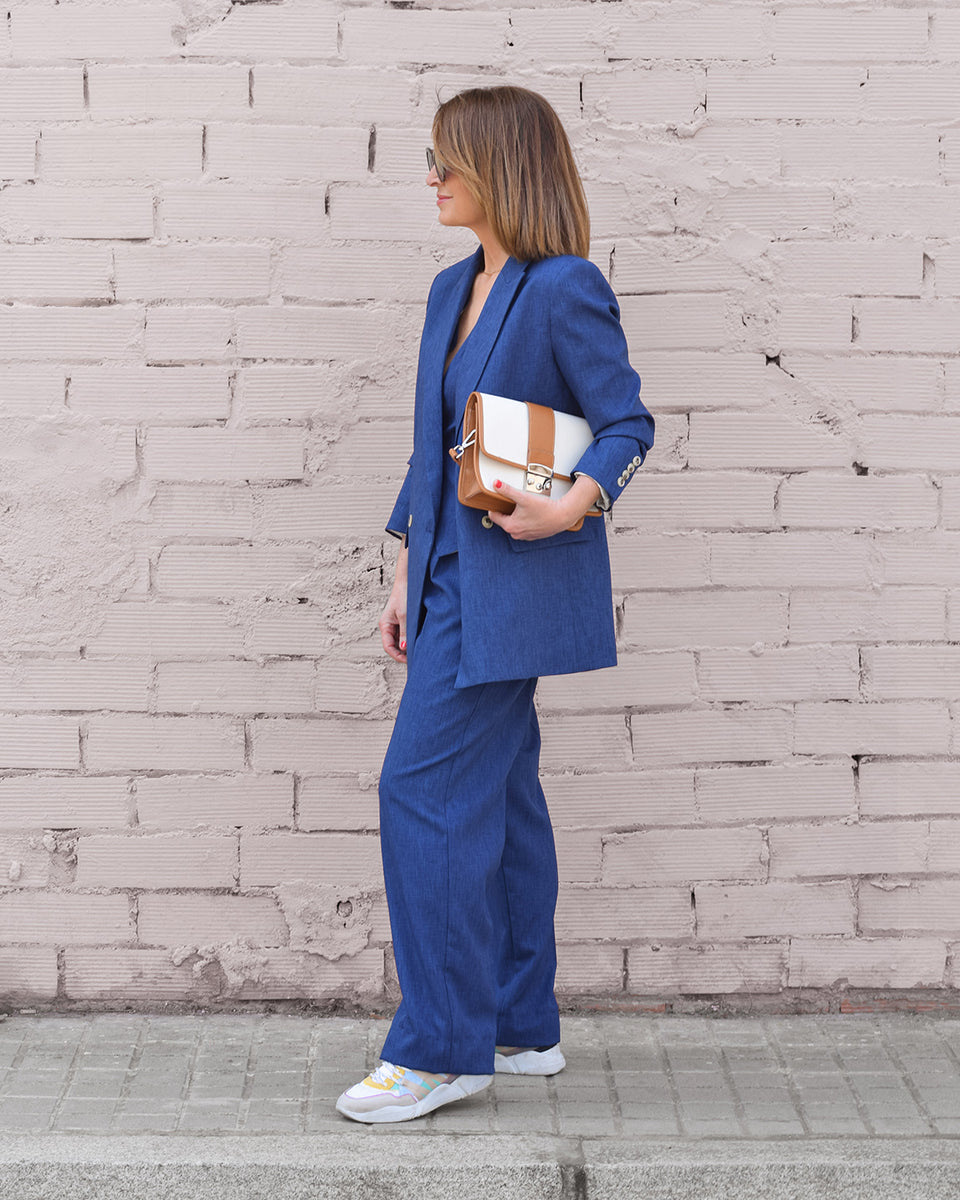 Blazer EDITH Azul marino – sabaar-store